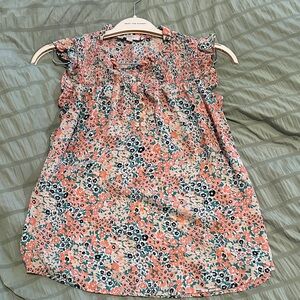 LOFT Multicolor Floral Blouse